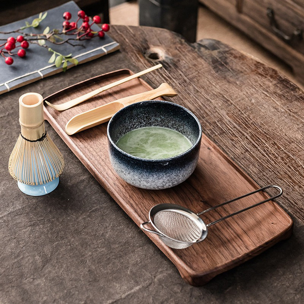 Matcha Theeset Compleet Met Bamboe Klopper Keramische Kom Traditioneel 6 Delig | Restfield